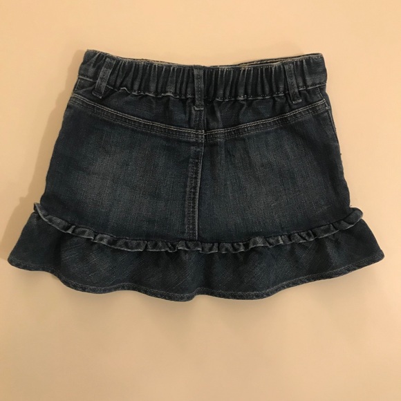 Baby Gap 1969 Jean Skirt with Ruffle 4T - Picture 2 of 2